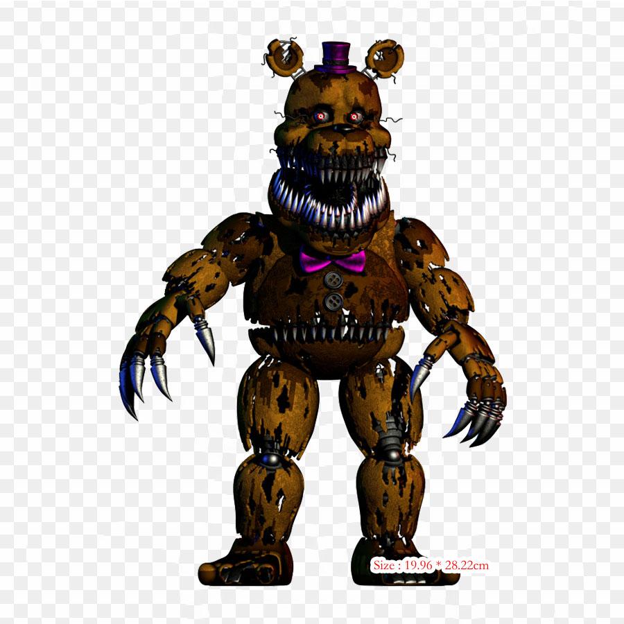 Five Nights At Freddy's 4 Fredbear's Family Diner термонаклейки для одежды, футболка, сумка, термопереносные наклейки, железные нашивки