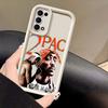 Hip Hop Tupac Shakur 2pac Cover Phone Case For Redmi NOTE 13 14 8 9 9S 10 10S 11 11S 11T 12 PRO PLUS TPU Case DIY Shell Funda