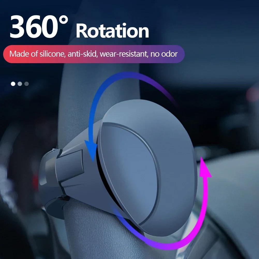 Универсальный поворотный на 360 градусов усилитель рулевого колеса, вращающаяся ручка, поворотный механизм автомобиля, металлический подшипник, ручка управления, шарообразная вспомогательная часть