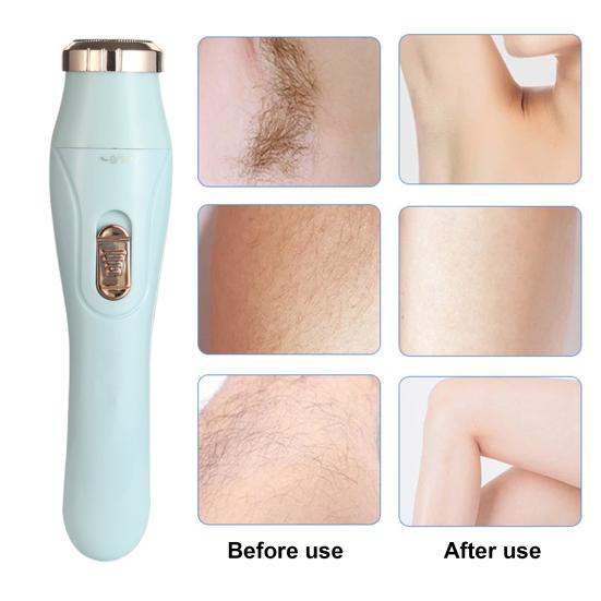 Электробритва 3 в 1 с 3 головками, перезаряжаемая через USB, портативная, для удаления волос на лице, теле, в зоне бикини, на руках, ногах, эпиляторе, бритве, триммере