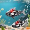 Swinging Electric Pet Fish Plastic Realistic Toy Fish Realistic Swinging Shark Toy  Home Decoration