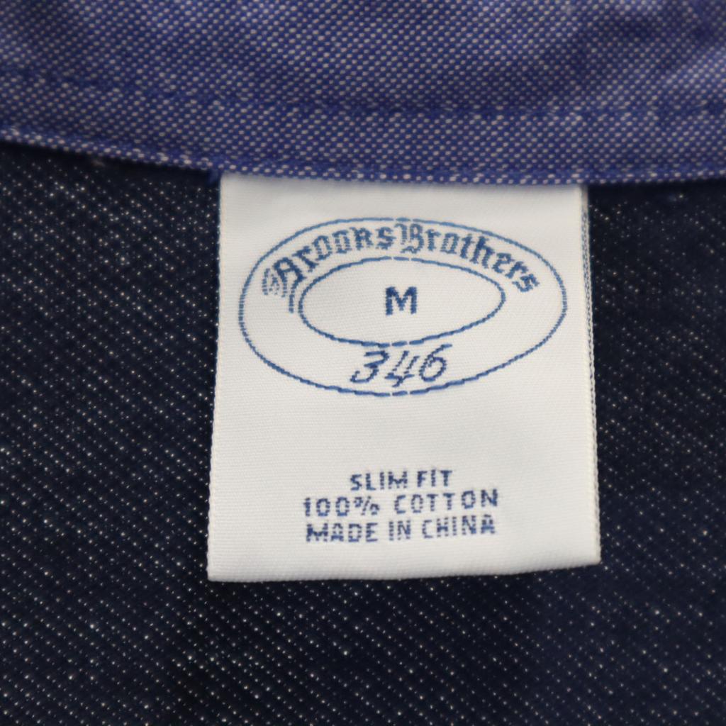 Brooks Brothers Мужское поло с коротким рукавом M Темно-синий Палевый Б/У