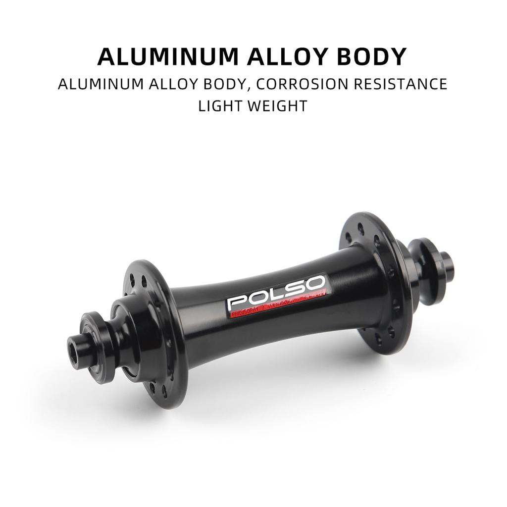 POLSO Road Bike Hub 16H 18H 20H Front and 20H 21H 24H Rear Road Bicycle Hubs 8 9 10 11 Speed Quick Release Bike Parts