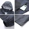 New Men's Jacket Spring Spring Light Breathable Outdoor Leisure Hooded Coat Sports Windbreaker