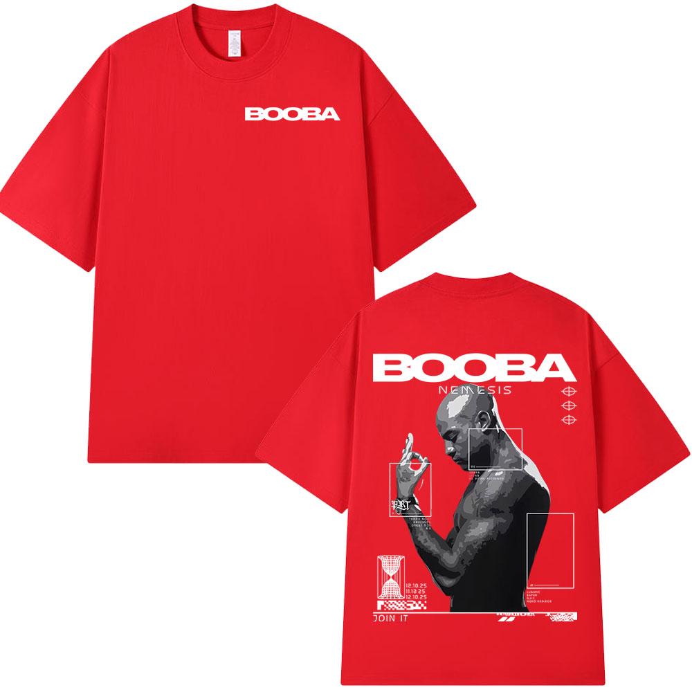 Rapper Booba Nero Nemesis Album T Shirts Men Women Retro Gothic Hip Hop Short Sleeve Tshirts Man Cotton Tshirt Streetwear
