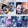 Милый чехол для телефона Genshin Impact для Redmi Note 12 12S 12C 13 13C 13R 14 14S 14R 14C 11A 13X A3 A3X A4 A5 Pro Max Plus