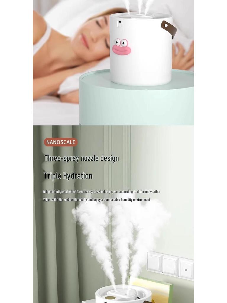 Бесшумный аромадиффузор-увлажнитель большой емкости для спальни, офиса и детской комнаты