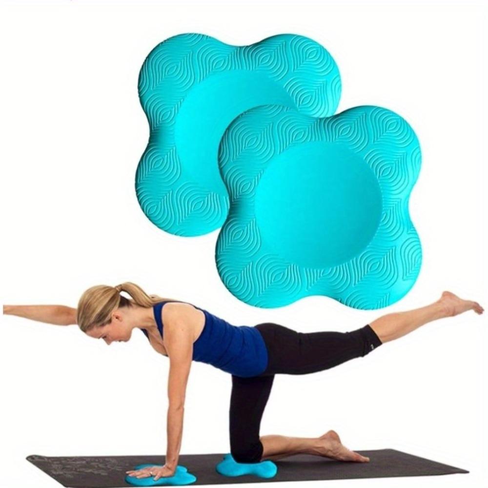 Thick Yoga Knee Mat For Knees 2pcs, Elbows, Wrists, Hands And Head, Yoga Pilates Exercise Pad For Home And Gym Training
