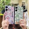Back Cover Cute Phone Case For Tecno Pova Neo3/LH6N Protective Waterproof Cartoon Silicone Ring Anti-dust Soft Case