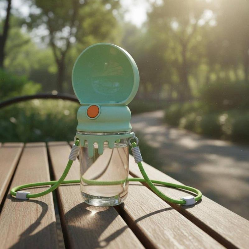 Multifunctional Portable Pet Water Bottle for Outdoor Drinking Dog Dispenser with Large Mouth for Hiking