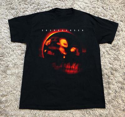 Soundgarden Черная Хлопковая Футболка Все размеры S-5XL Подарок Фанатам Футболка HT09 Унисекс