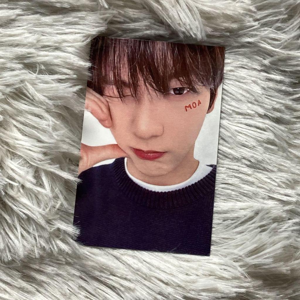 [USED] TXT SBS MOAZONE FANLIVE Sanok Soobin Trading Card