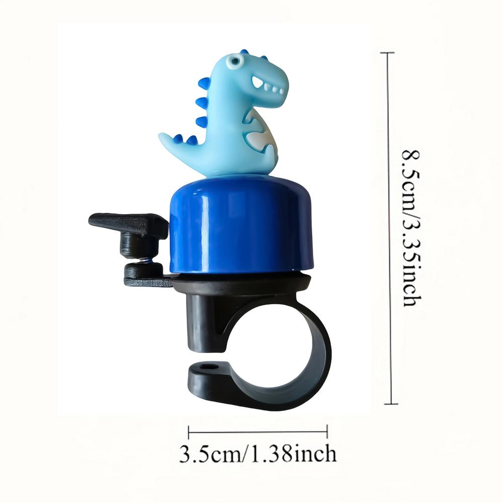 Bike Bell Kids Metal Loud Crisp Sound Cartoon Horn Children's Bike Bell Ring for Kids Adults Girls Women Scooter Cruiser Road2