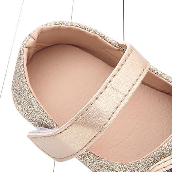 1 пара детской обуви, противоскользящие туфли из искусственной кожи с бантом для новорожденных девочек