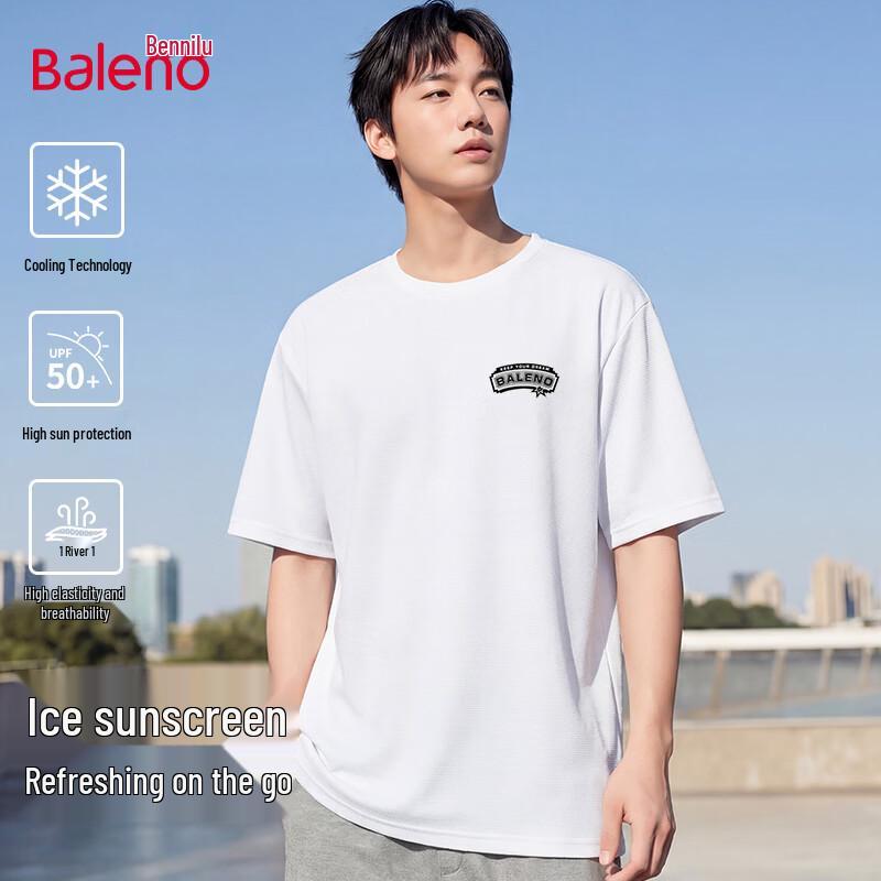 Baleno Men's Summer Ice Feel Short Sleeve T-Shirt