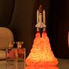 3D-печать Космический челнок Лампа USB LED Детский Ночник Декор для комнаты 110-220 В