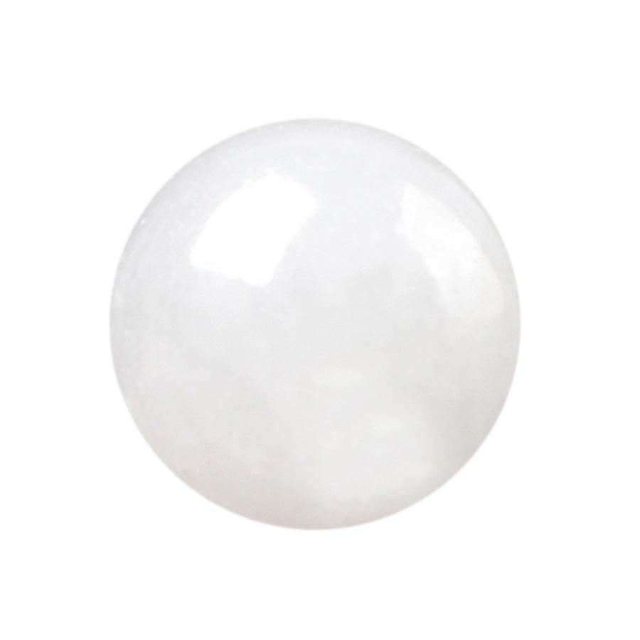 Натуральные белые бусины из нефрита Хэтянь для DIY ручной работы - Материалы для браслетов унисекс