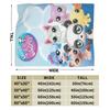 Теплое Мягкое Одеяло для Кемпинга Littlest Pet Shop Плед Фланелевое Покрывало для Улицы Новинка Чехол для Дивана-кровати
