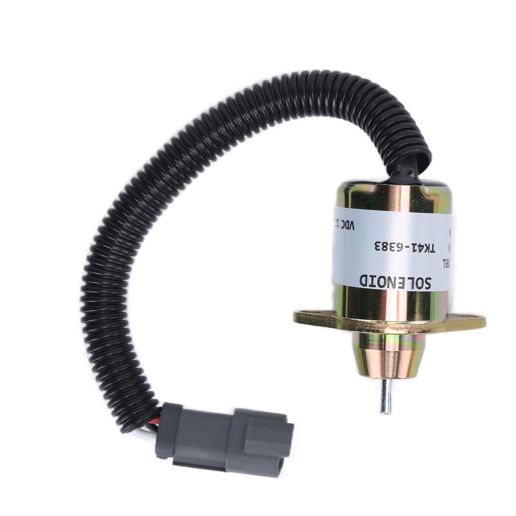 Fuel Stop Shutdown Solenoid 4TNE88 414306 416383 Replacement for Diesel Engines 366 3.66