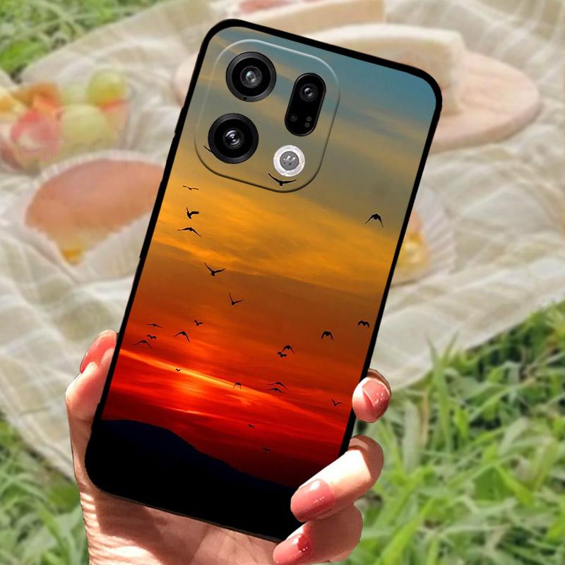 Чехол для OPPO Find X9 Pro FindX9 Силиконовый Мягкий TPU Чехол для Телефона для OPPO Find X9Pro X 9 Чехол Бампер Противоударный Funda Coque PLJ110