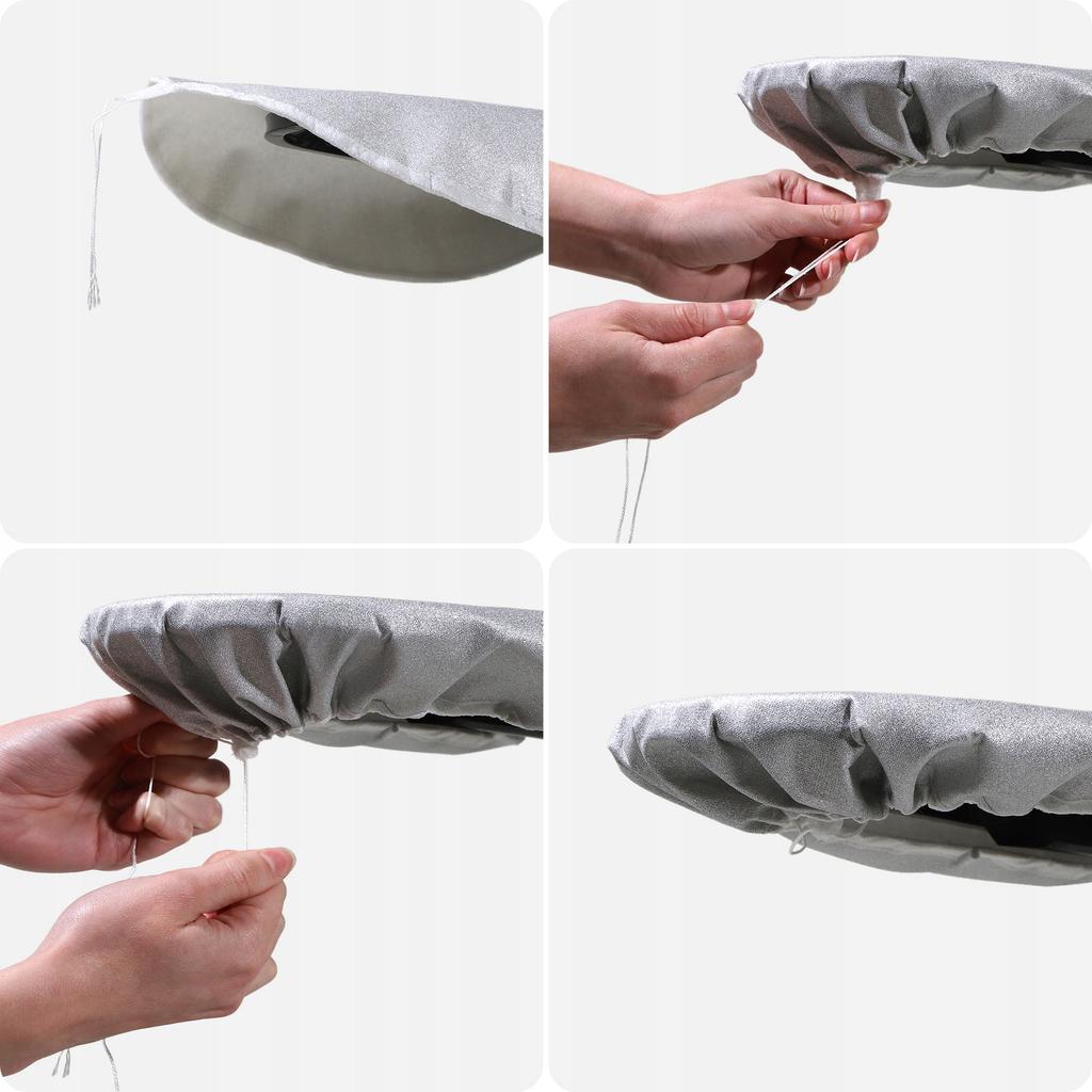 KADAX Pokrowiec Na Deskę 127x47cm Do Prasowania Podkład Naciągany 