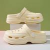 New Classic Thick-soled Simple and Fashionable Versatile Eva Solid Color Hole Shoes Female Nurse Shoes