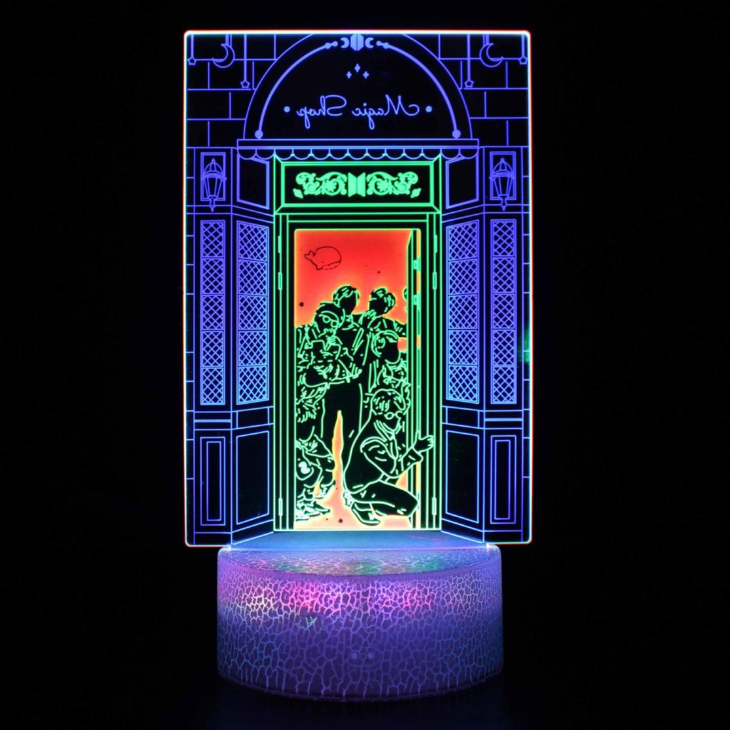 Музыкальная гитара Тейлора музыкальная нота наушники серия окружающий свет USB красочный RGB ночник маленькая настольная лампа