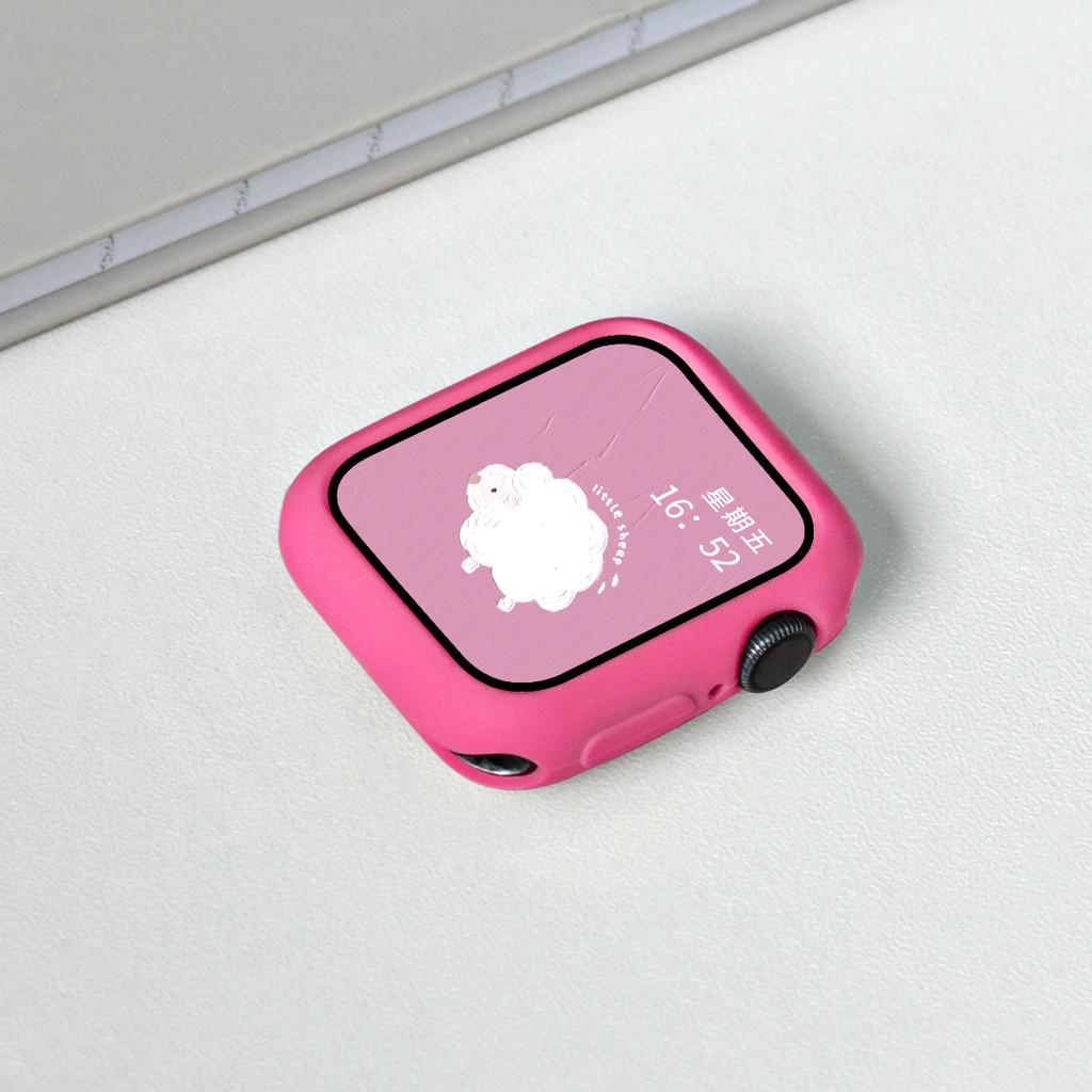 Силиконовый чехол-конфета для Apple Watch Ultra 2 49 мм Чехол 10 9 8 7 6 Se 5 4 46 мм 45 мм 42 мм Защита Iwatch Серии 44 мм 40 41 38 мм