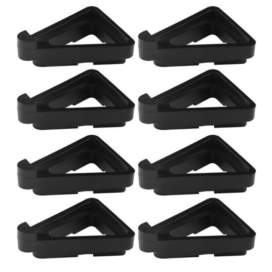 4/8/12 шт. подушечки для ног, термостойкие подставки для цветочных горшков, высокая стабильность, треугольная форма, приподнятые подставки для горшков для растений, ножки для горшков