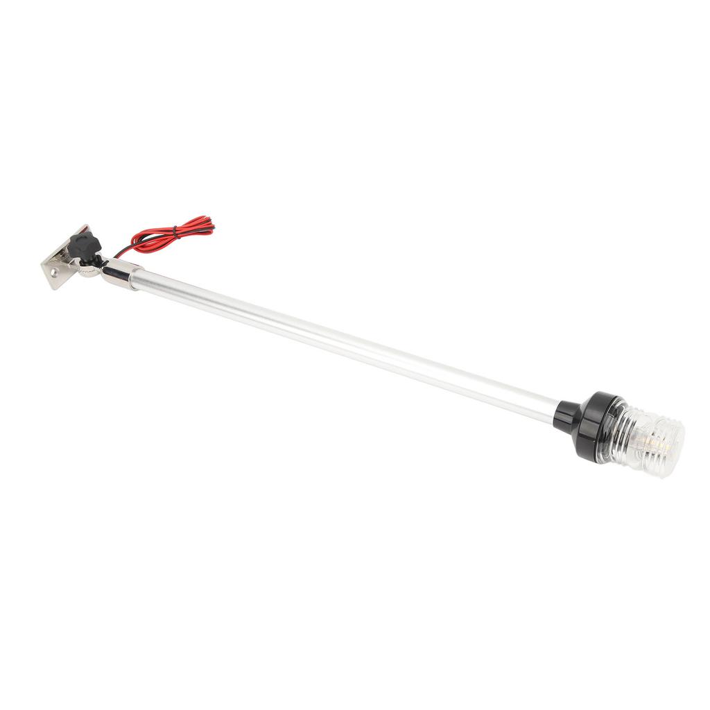24in LED Boat Anchor Light 360 Degree All Round 2NM Visibility 316 Stainless Steel Navigation Anchor Light for Yacht