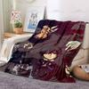 Fashion EVA Queen Thin Blanket Beauty Art Pattern 3D Printing Blanket Flannel Portable Home Travel Office Blanket