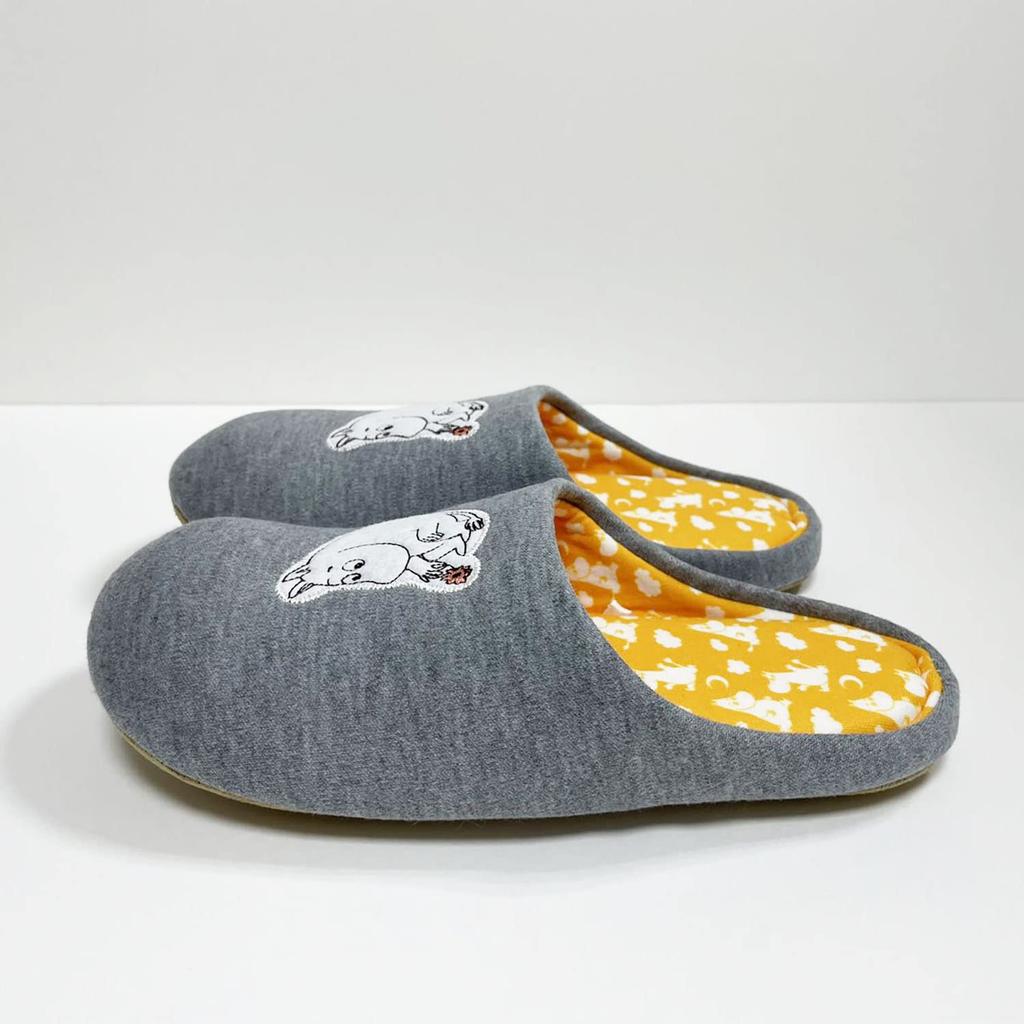 И удобные серые тапочки для ходьбы, размеры изделия Также подходят в качестве комнатных тапочек или тапочек для домашнего использования или в качестве гостевых Мумины Милые,