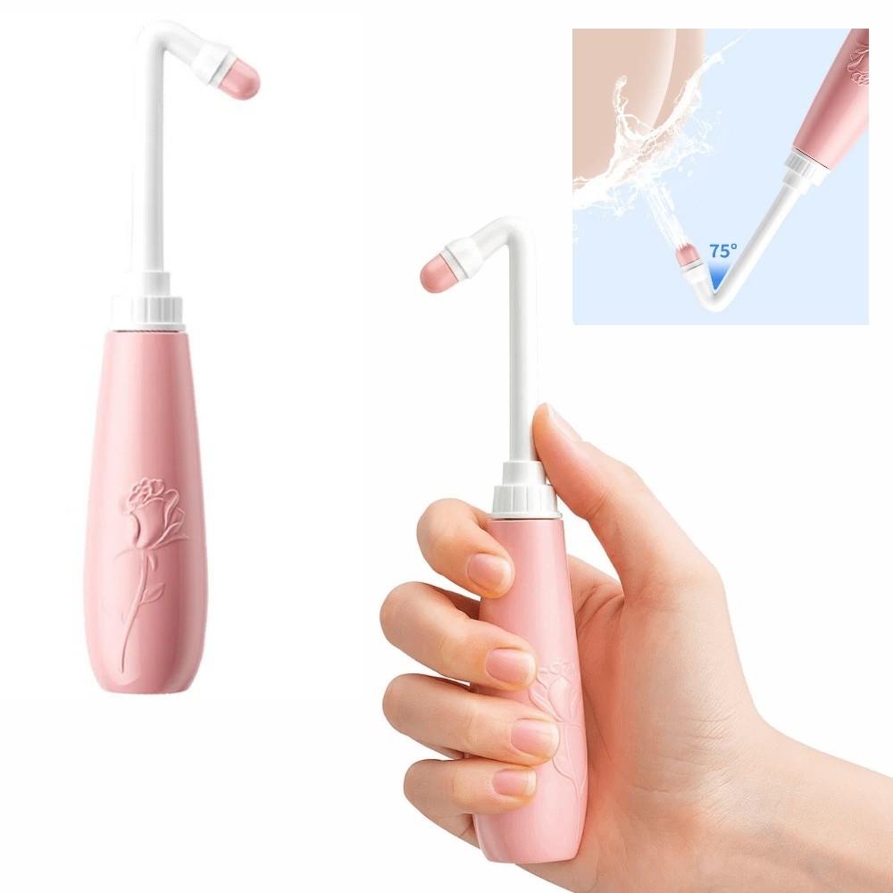 500ml Portable Bidet Sprayer Soft Ergonomic Bidet Cleaner Spray Nozzle Leak-Proof Anal Wash Bottle Intimate Hygiene