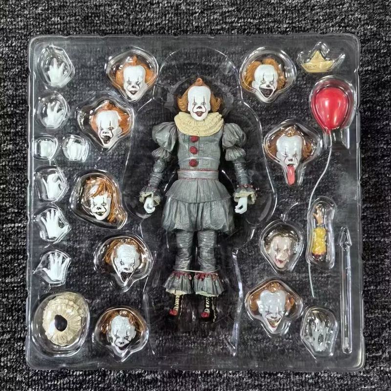 NECA IT Пеннивайз Делюкс Издание 7 Фигурок Ultimate Horror Коллекционная Модель Настольное Украшение Сюрприз Подарок Игрушки Разработаны Для Мальчиков