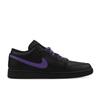Jordan Air Jordan 1 Cow Leather, Leather Cushioning Slip Resistant Abrasion Resistant Low top Vintage Basketball Shoes 553558-093(Team695-)
