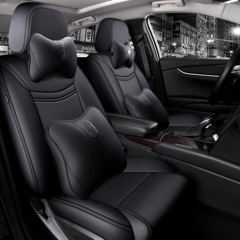 Buick Regal, Excelle, GL6, Encore - Genuine Leather Car Seat Cushion, All-Season Universal Fit