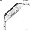 CREPHA T-SPORTS Цифровые наручные часы TS-D306-SV Многофункциональные Водонепроницаемые 5 АТМ Ретро Металлический ремешок Мужские