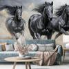 Wallpaper Galloping horses