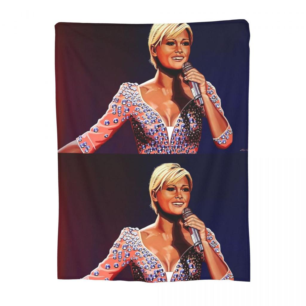 Helene Fischer Collage Blanket Flannel Lightweight Sofa Throw Blankets For Couch Bedding Outdoor Throws Bedspread Quilt