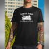 Biker Dad T-Shirt Motorbike Bikes Fathers Day Christmas Gift Sizes Small To 5XL