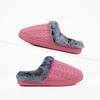 Couple's New Versatile Fluffy Slippers Warm and Faded Fluffy Cotton Mop Non-slip Piled Thickened Cotton Slippers