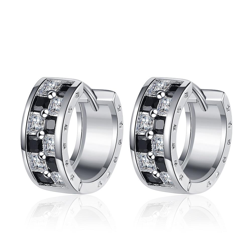 925 Sterling Silver Hot Snake AAA Zircon Stud Earrings for Women Exquisite Student Girlfriend Jewelry Accessories Wedding Party