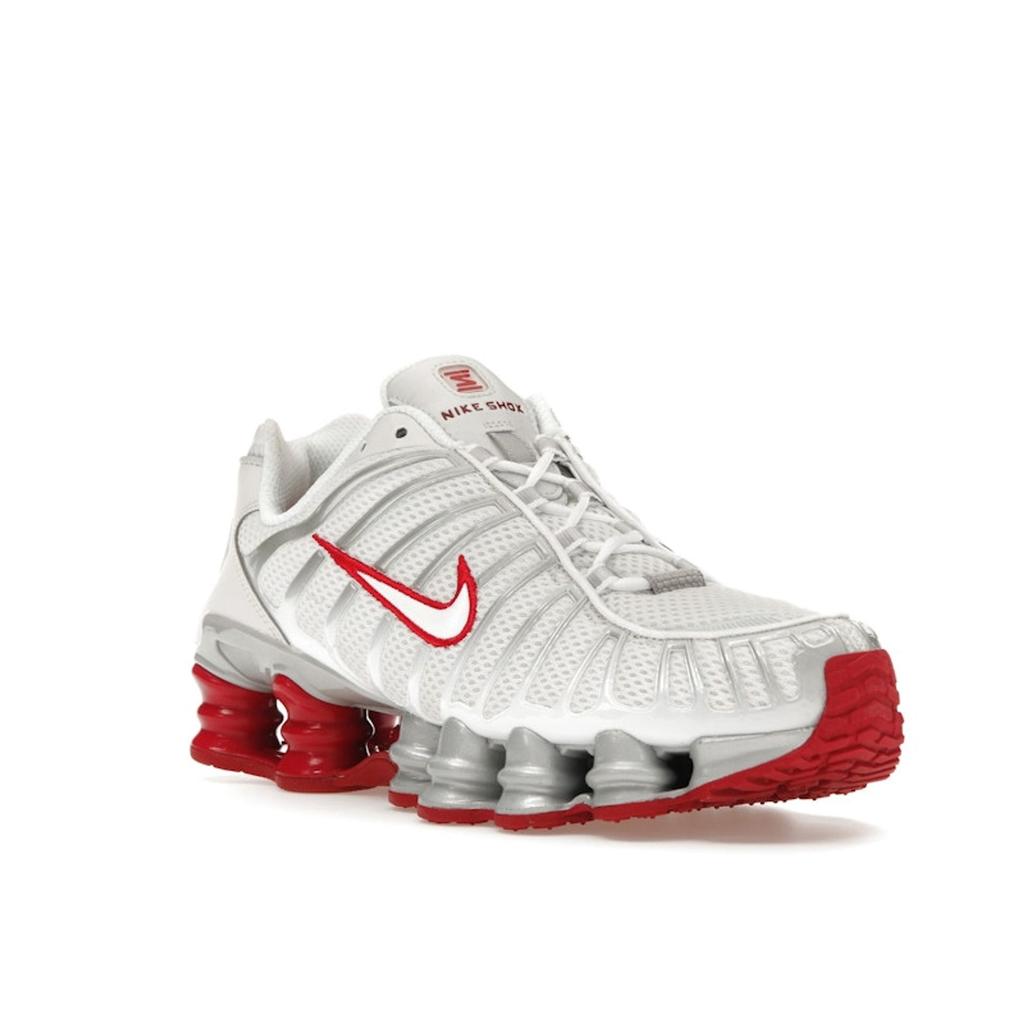 Nike Shox TL Platinum Tint Gym Красные женские кроссовки Белые FZ4344-001