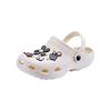 Women's Hollow Hole Shoes Cartoon Fashion Two Wear Four Seasons Slippers Outdoor Beach Shoes