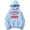 The Black Keys NRNF Худи с длинным рукавом Флис Мужская толстовка с капюшоном Повседневная Унисекс Уличная одежда Тяжелый Ментальный Стиль Пуловер