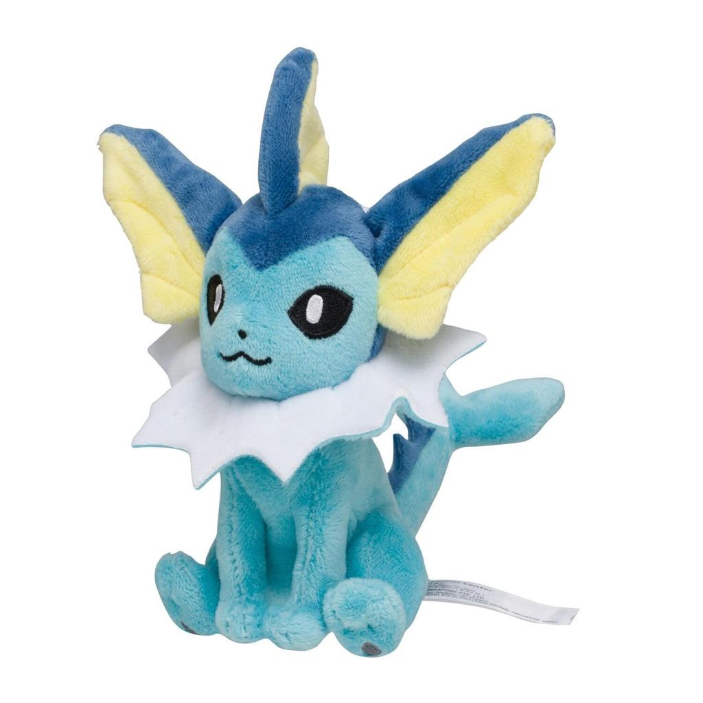 Оригинальная плюшевая игрушка Pokémon Center Pokémon fit Vaporeon 15 x 14 x 6,5 см (В x Ш x Г)