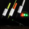 6Pcs Fishing Rod Tip Glow Sticks Plug-in Night Fishing Led Glow Sticks Light Feeder Bite Alarm Fishing Tackle Enduring