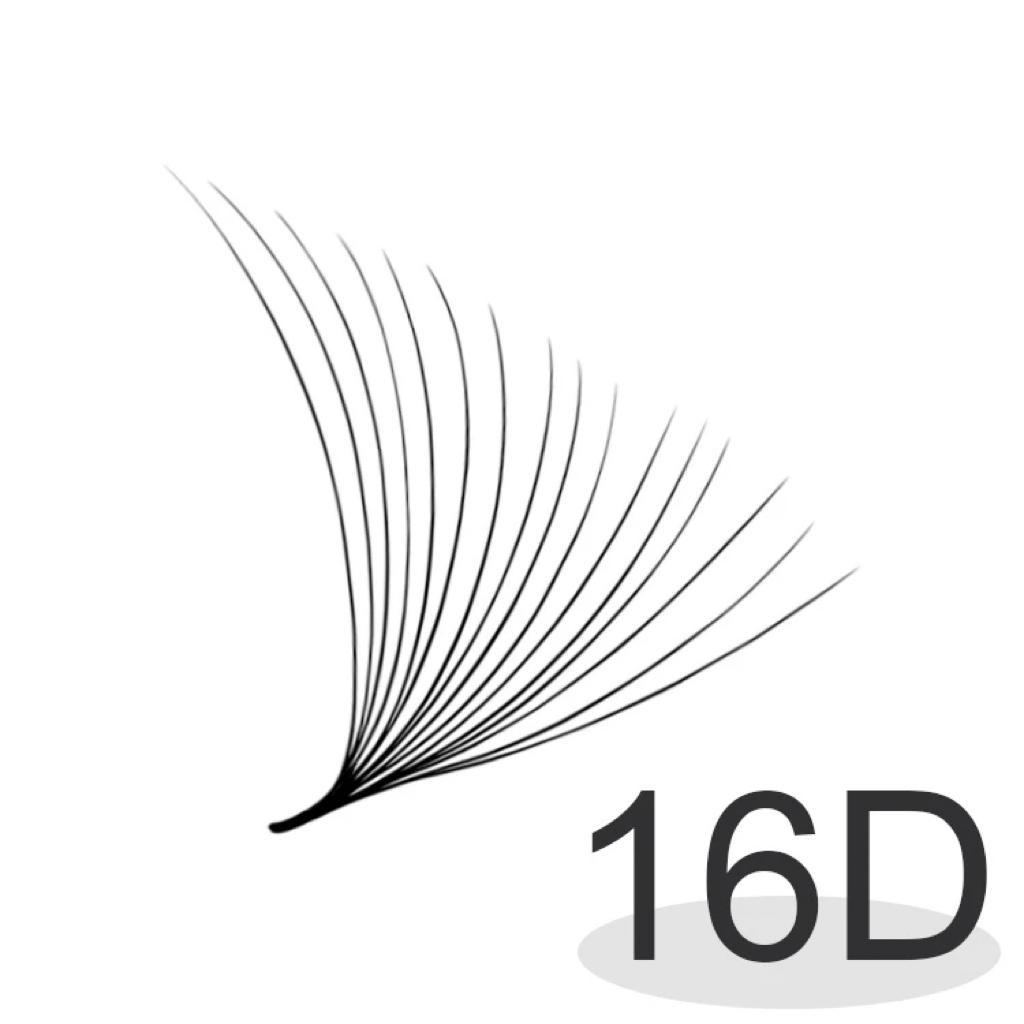 2024 New 3D 4D 5D 6D 10D 20D Individual Premade Fans Volume Eyelash Extension PBT Fiber0 03 0 05 0 07mm Soft Black Dark