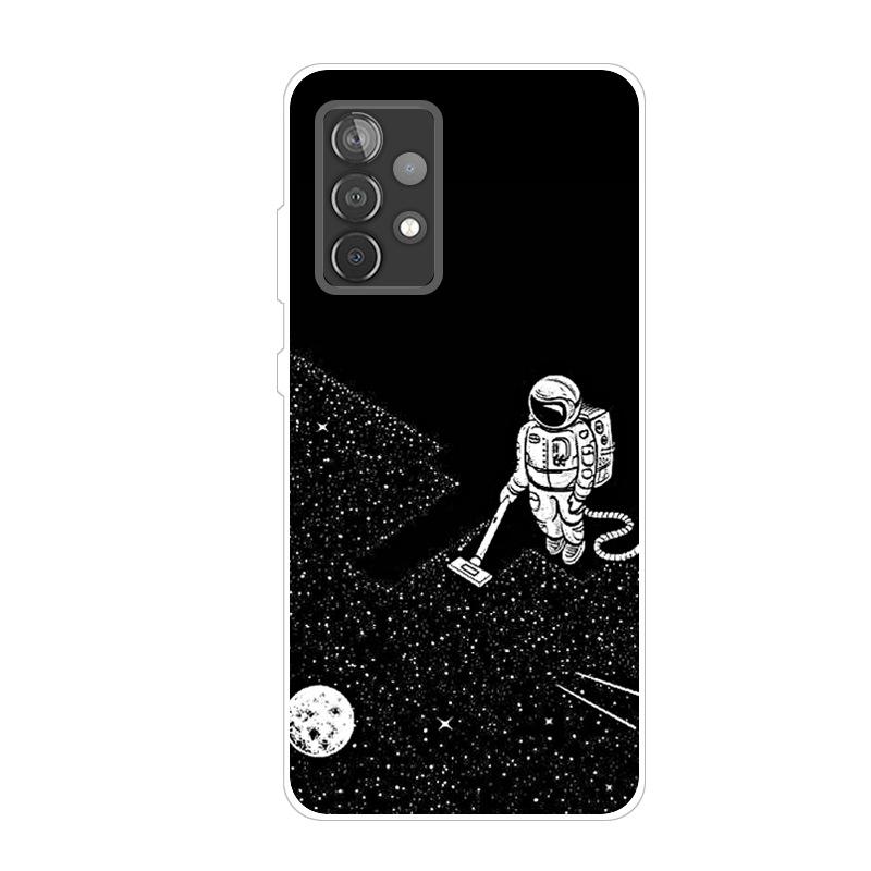 Для Samsung Galaxy A52 5G Чехол Мягкий силиконовый ТПУ Задняя крышка Для Samsung A52 5G 2021 Чехлы для телефона A52 A 52 5G A526B Coque Shell