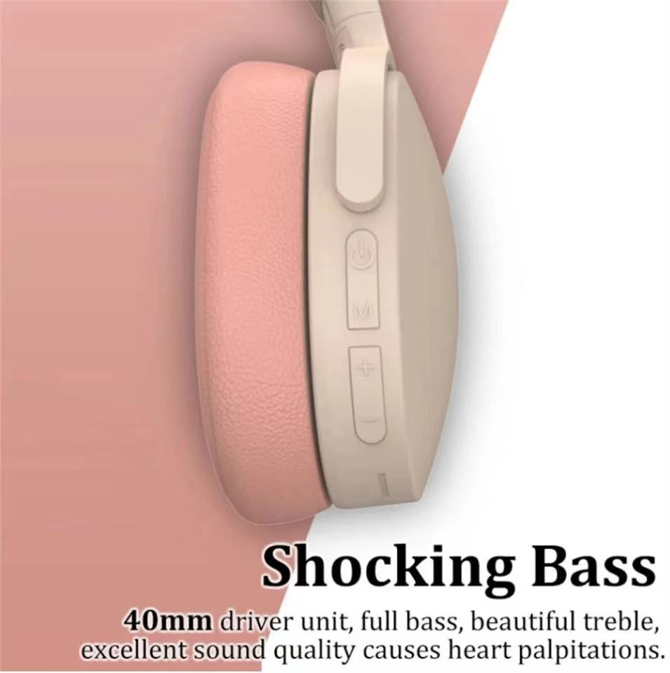 P2961 беспроводные наушники Bluetooth 5.3 наушники HIFI стерео гарнитура с микрофоном шумоподавление музыкальная гарнитура с оголовьем